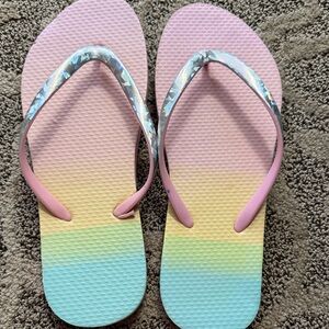 Source Unknown Pastel Gradient Sandals